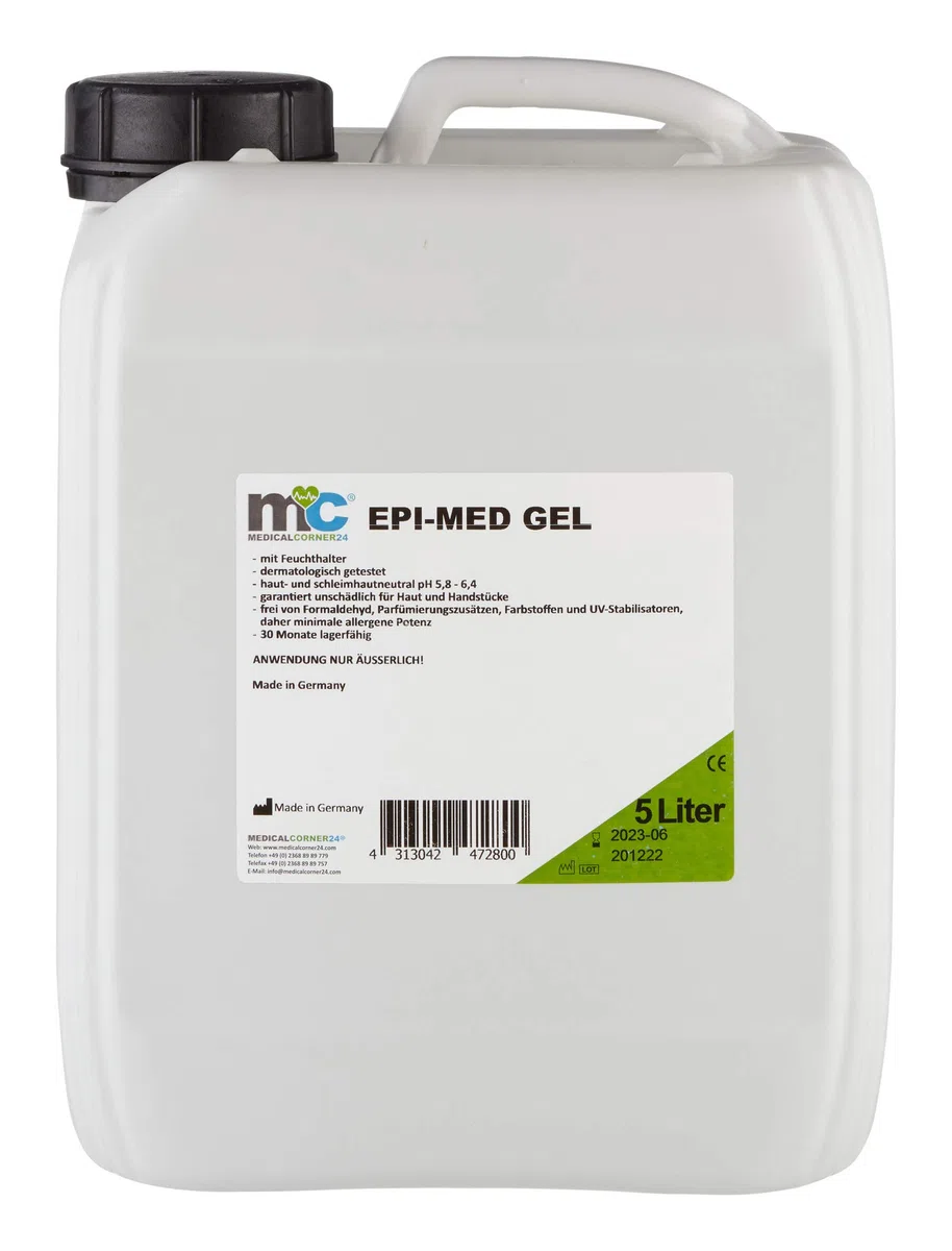 IPL Gel epimed, IPL Gel de contacto para Laser de depilación, 5 L)