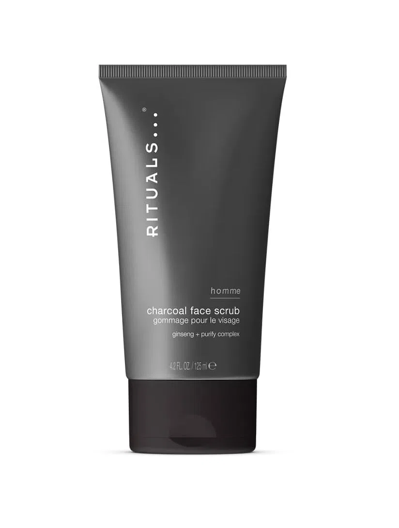 Homme Charcoal Face Scrub 125 Ml