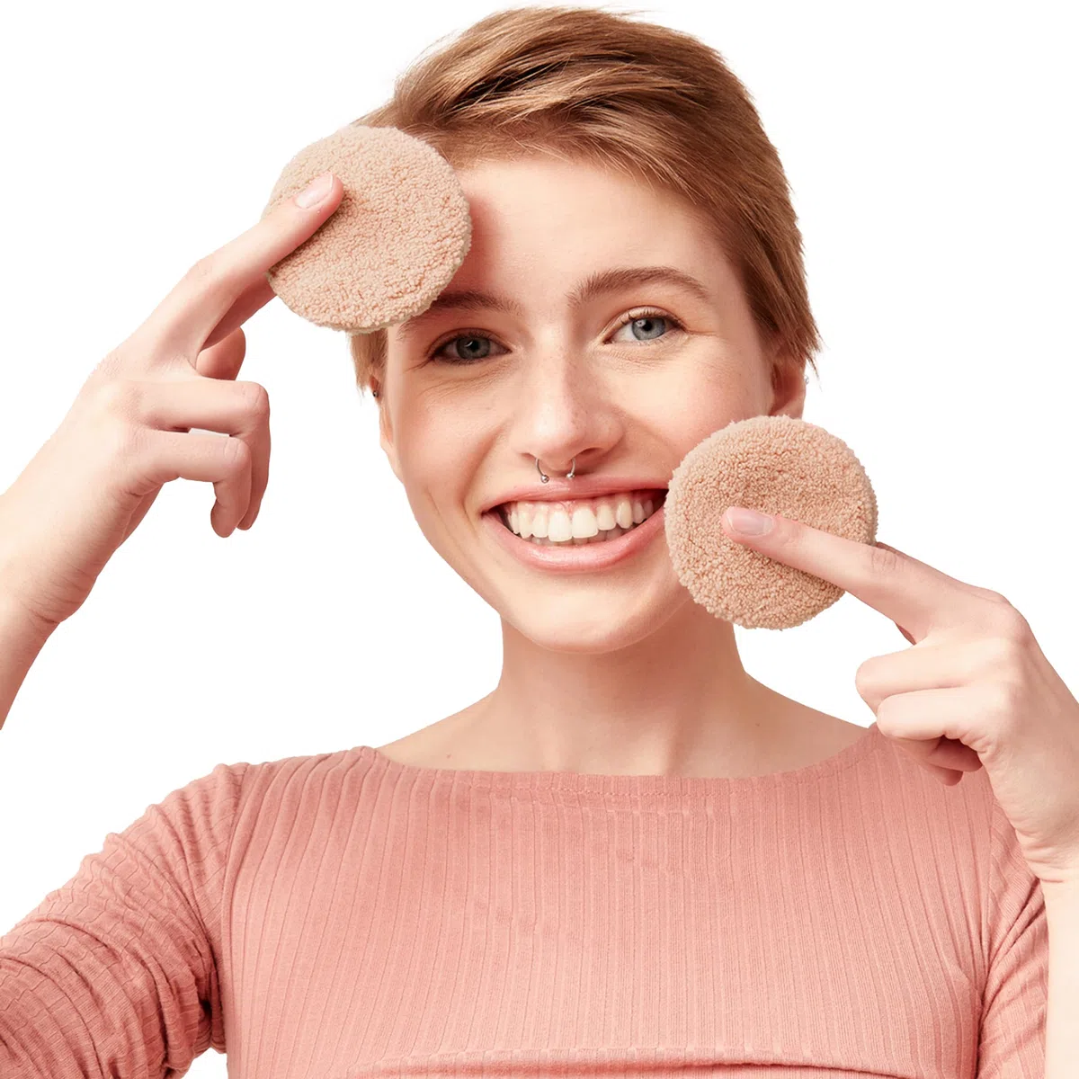 Glov Facial Desmaquillante Reutilizables Almohadillas Discos Algodon Reutilizables Set de 12 Almohadillas 12 Limpieza Facial Suave y Ecológica Ideal para Todo Tipo de Piel Lavables y Duraderas