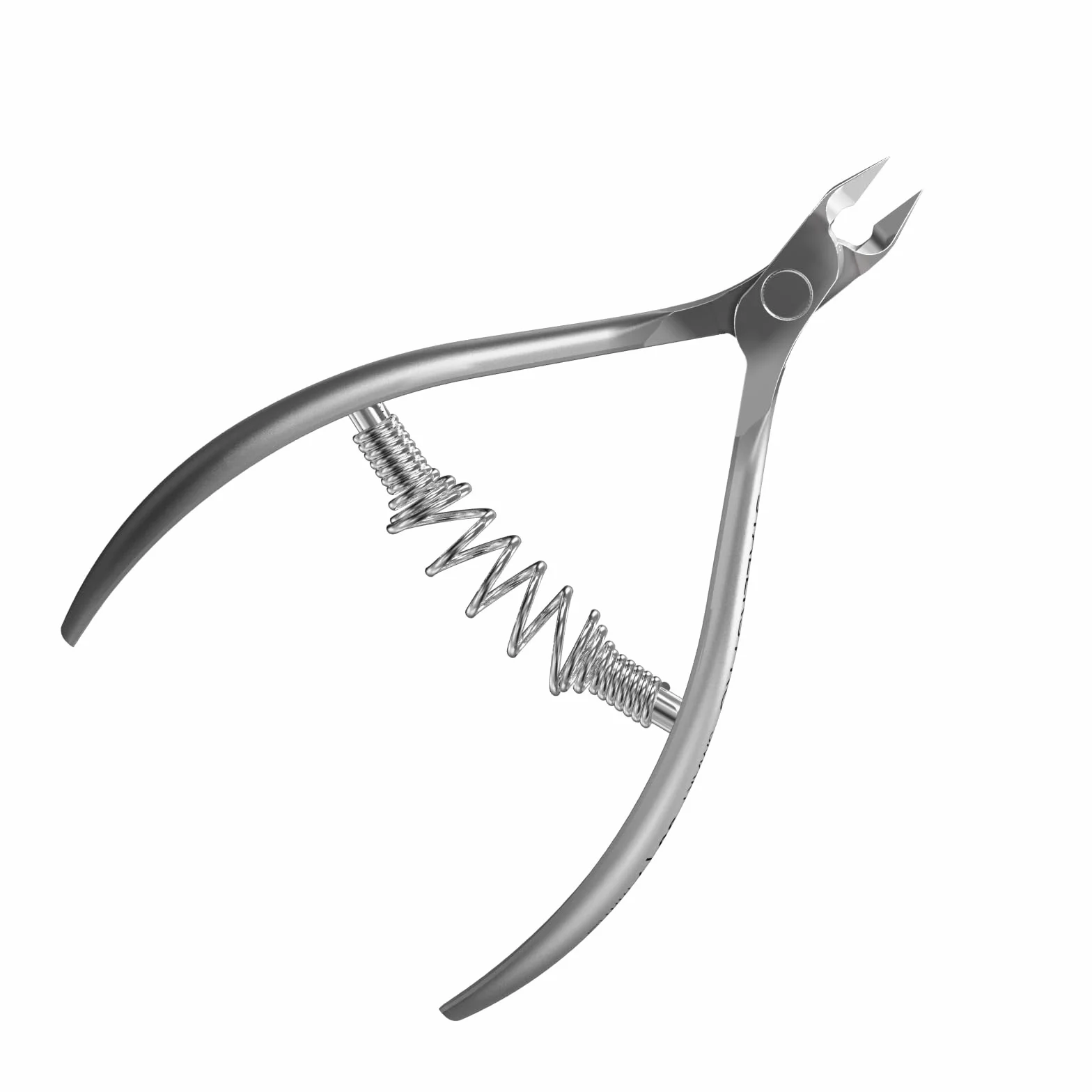 Staleks Pro, Alicates Profesionales de Manicura y Pedicura para Cutícula, Acero Inoxidable, Afilado Manual, Muelle Espiral. (7 mm)