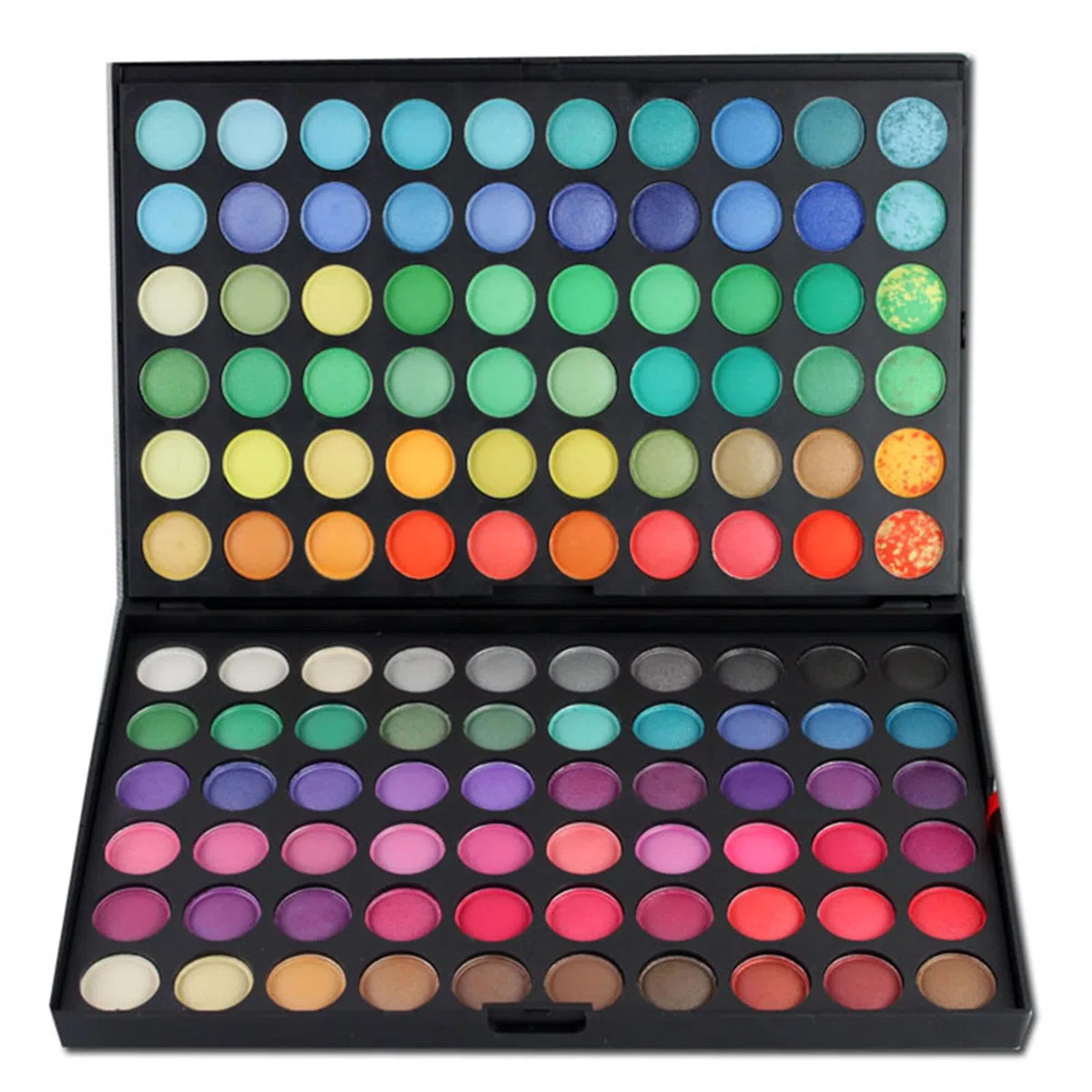 Maletin Maquillaje, Sombras de Ojos, Maquillaje Mujer, 120 Colores Pigmentados Set Paleta Sombras de Ojos, Fórmula de Larga Duración y Fácil de Difuminar Estuche Maquillaje