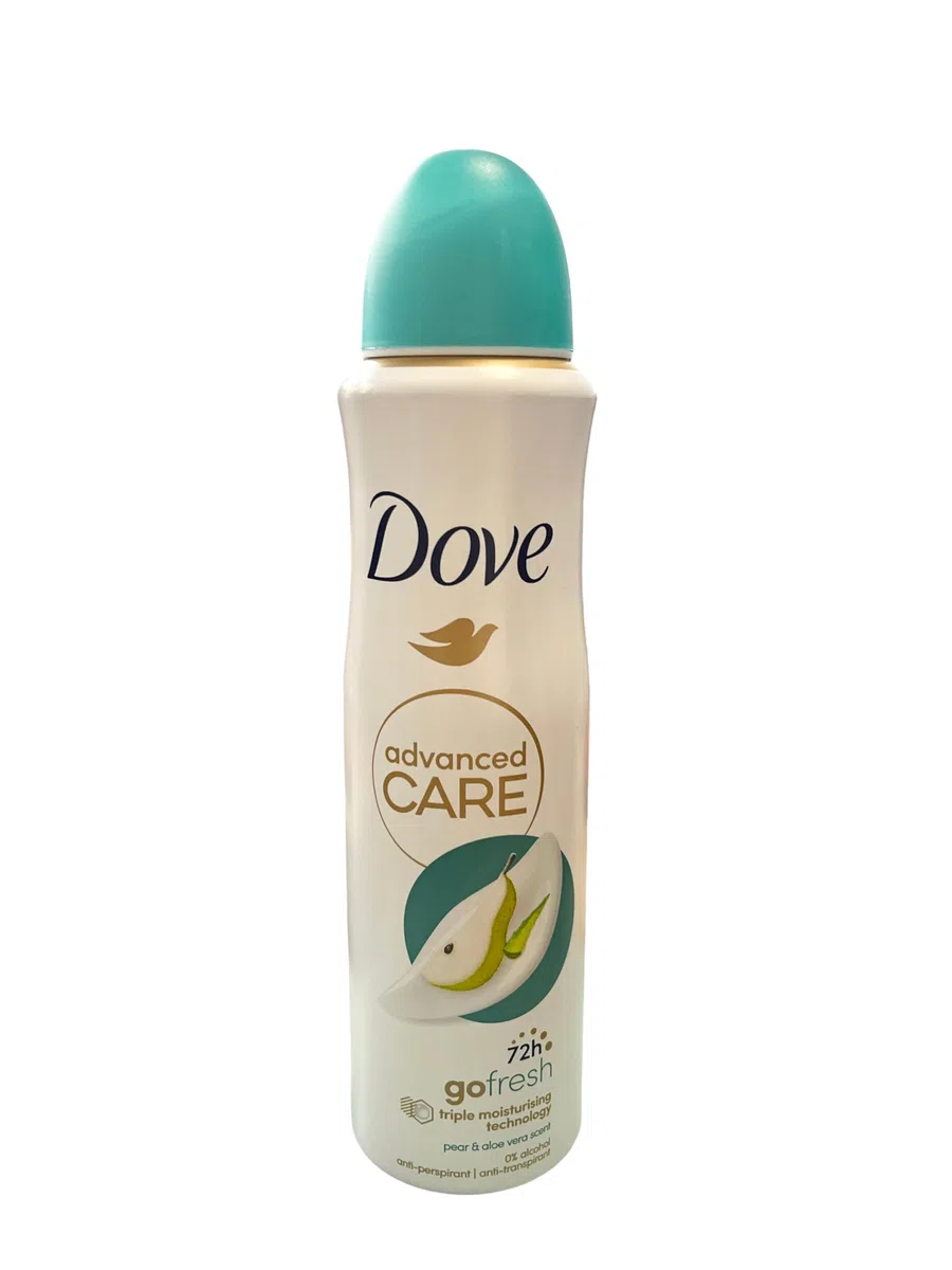 3 x Dove Pera y Aloe Anti transpirant Desodorante Spray deospray Deodorant 150 ml 48h