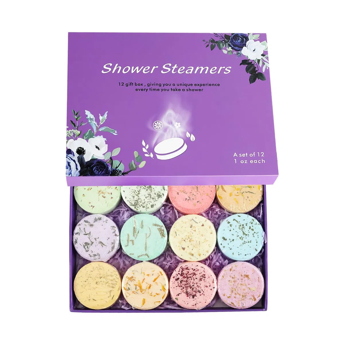 Vaporizadores de ducha para aromaterapia, fragancia de plantas de liberación lenta, tabletas de aromaterapia de ducha, para mujeres, hombres, señoras, novia, esposa, día de la madre, cumpleaños