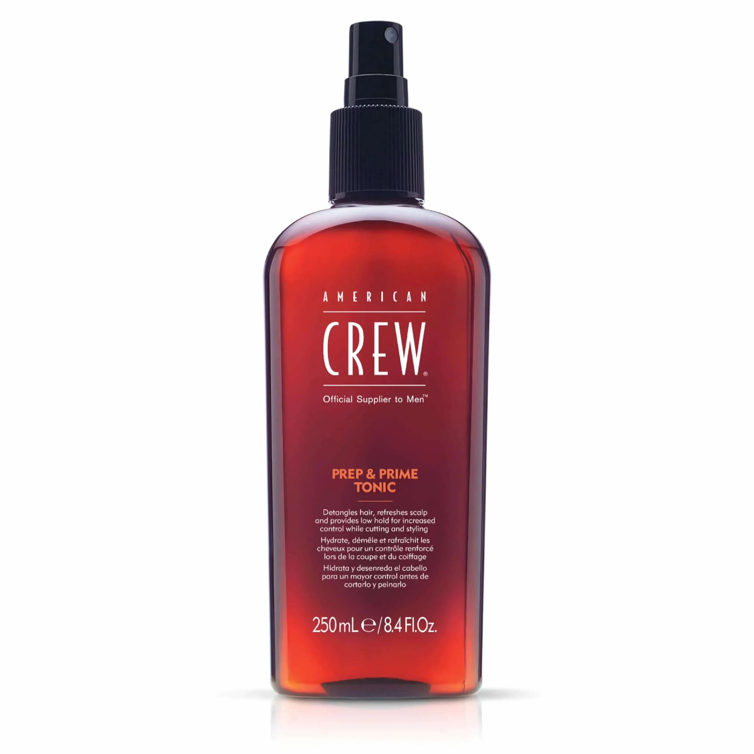 American Crew Prep & Prime Tonic, Tonico Humectante para Cortar y Peinar 250ml