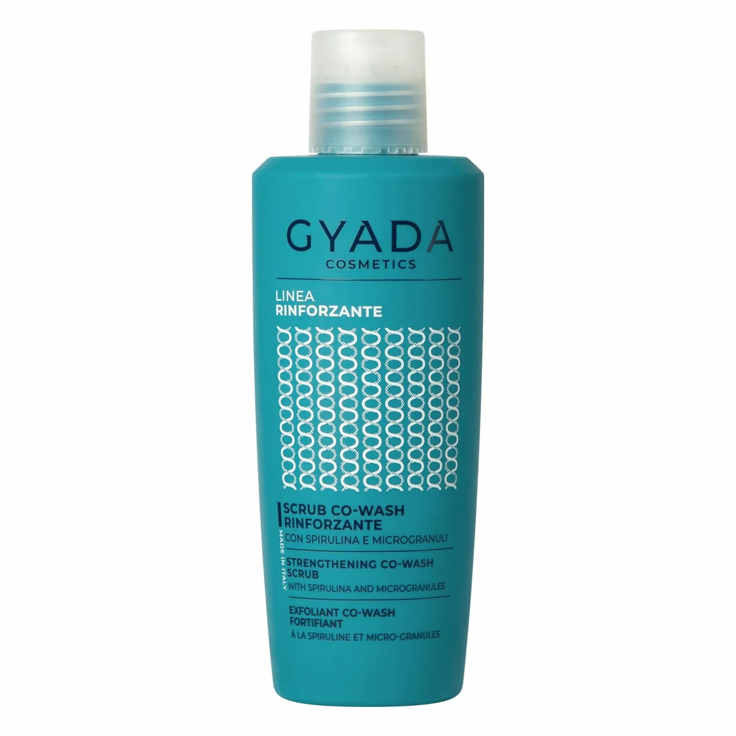 GYADA COSMETICS, Exfoliante Fortalecedor CoWash con Espirulina, Limpiador y Exfoliante, para Lavado Frecuente y Suave, 200 ml