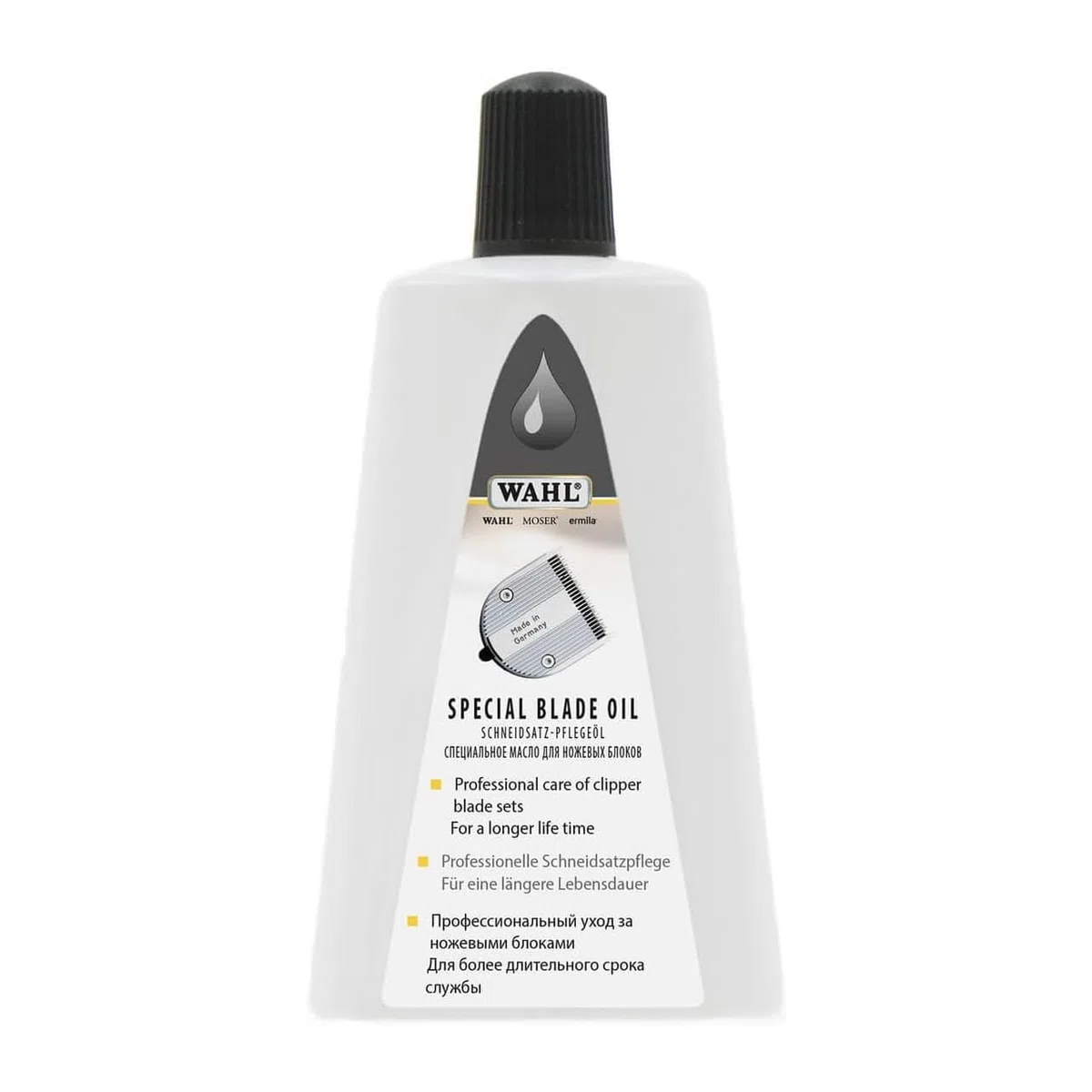 Wahl Special Blade Oil - Aceite de Mantenimiento para Cabezales de Corte - Para la Durabilidad y el Cuidado de la Cuchilla - Para Cortapelos y Clippers - 200 ml