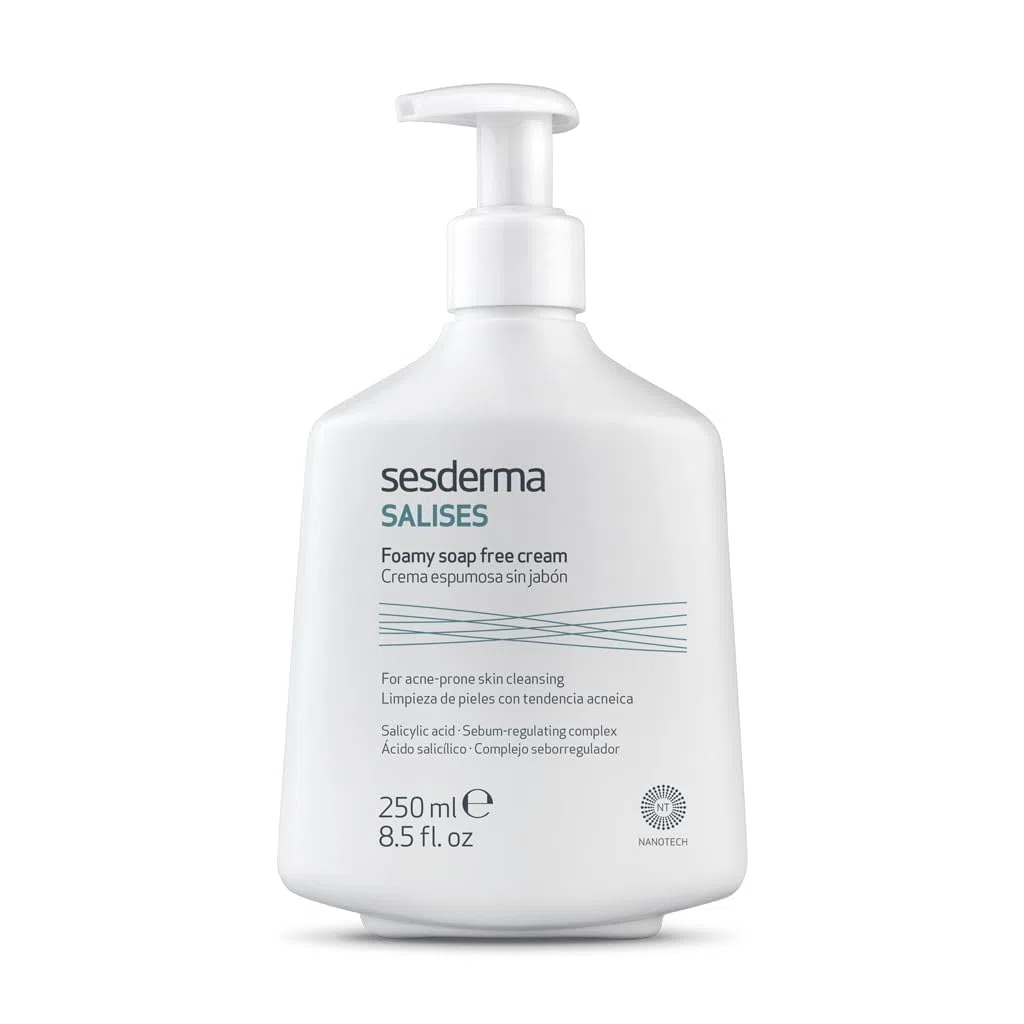 SESDERMA Salises crema espumosa sin jabon, 250ml