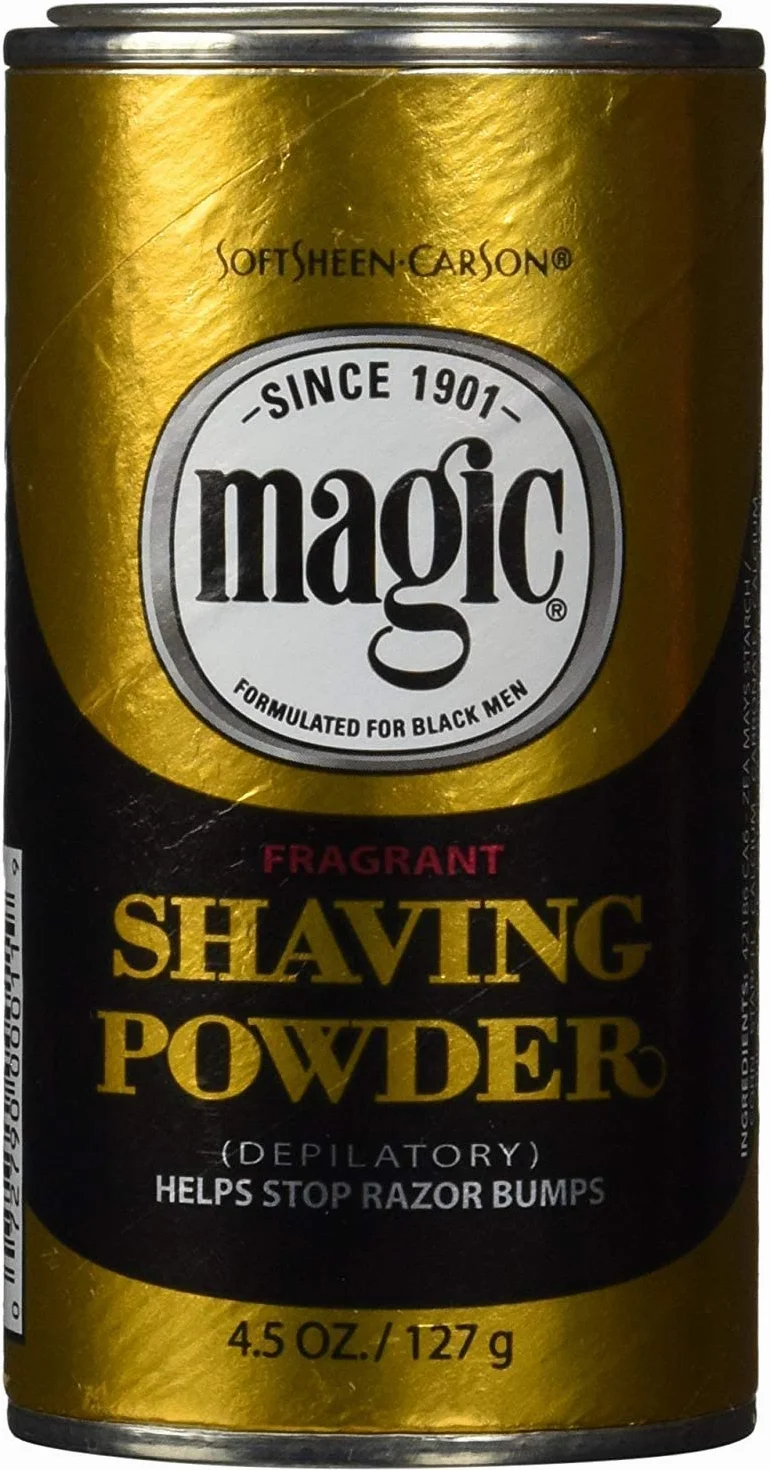 Magic Gold Shaving Powder 5oz. Fragrant (2 Pack) by Magic