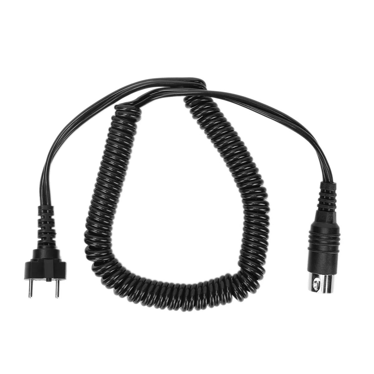 Taladro de uñas Cable de pieza de mano, Cable de alimentación Taladro eléctrico de uñas Máquina de manicura Pieza de mano Cable de repuesto Accesorios(negro)